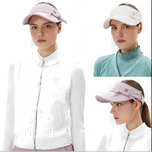 高尔夫球帽女士遮阳帽无顶帽