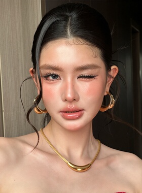 新娘项链耳环耳饰夸张金属高级感颈链锁骨链项圈结婚纱礼服配饰品