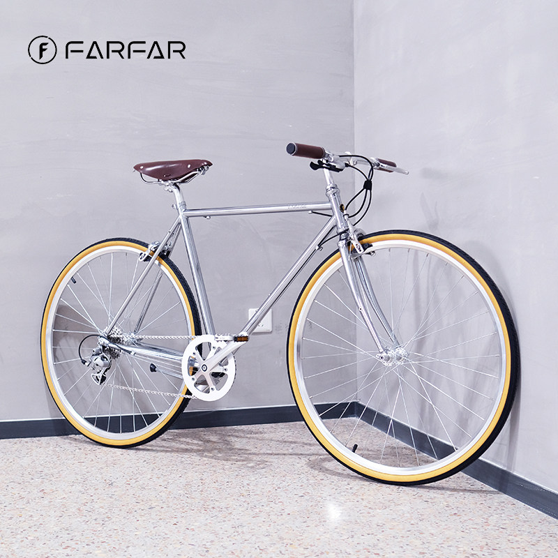 FARFAR铬钼钢精品复古公路车