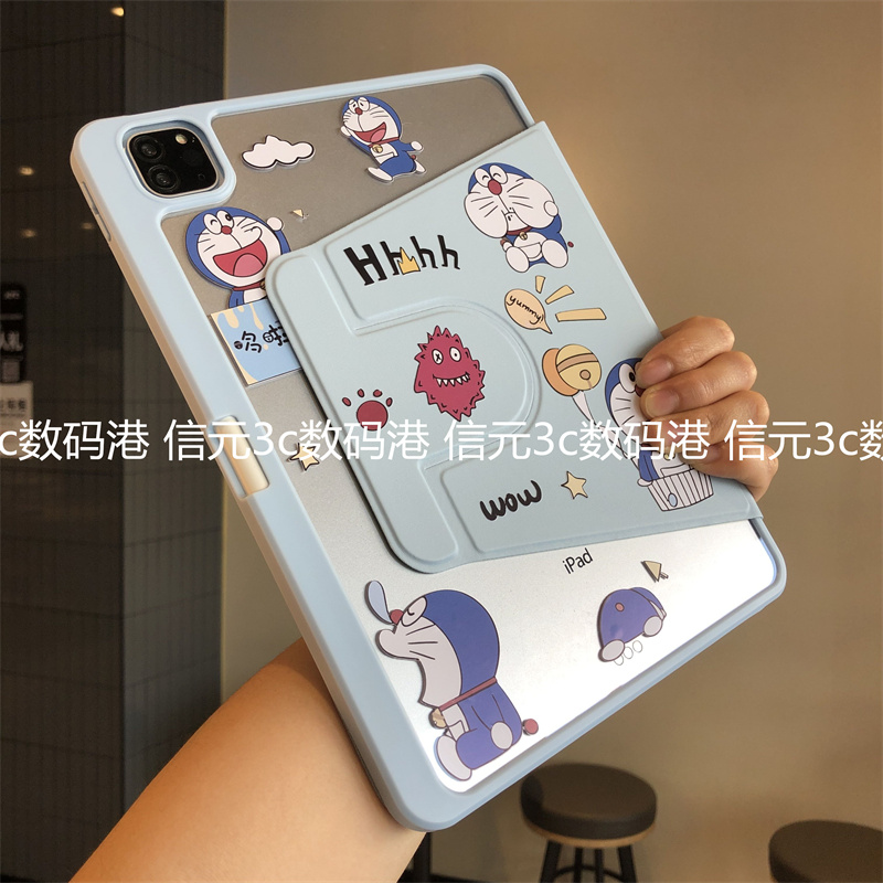360度旋转支架亚克力适用于Magicpad13荣耀X9Pro保护套11.5寸11平板v9防弯12.1卡通V8pro笔槽2024款X8A硬壳X9