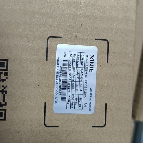 议价信捷伺服电机 MS6H-80CS30B1-20P7可维修
