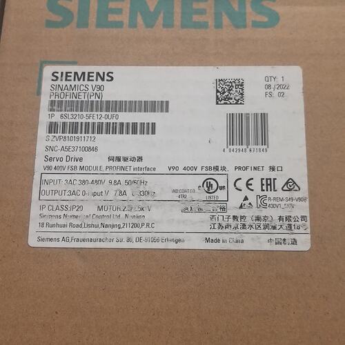 议价6SL3210-5FE12-0UF0可维修