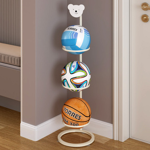 籃球收納架室內家用擺放排球足球收納框兒童運動器材球類置物架子