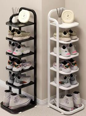 简易鞋架小窄门口家用室内鞋架子宿舍入门铁艺鞋柜多层收纳省空间