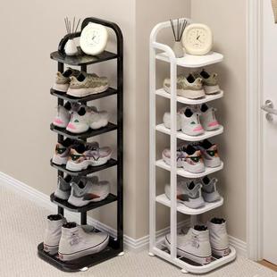 柜多层收纳省空间 架子宿舍入门铁艺鞋 简易鞋 架小窄门口家用室内鞋