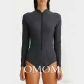 2026年新款 竞速泳衣学生连体塑身显瘦保守温泉专业运动游泳衣6103