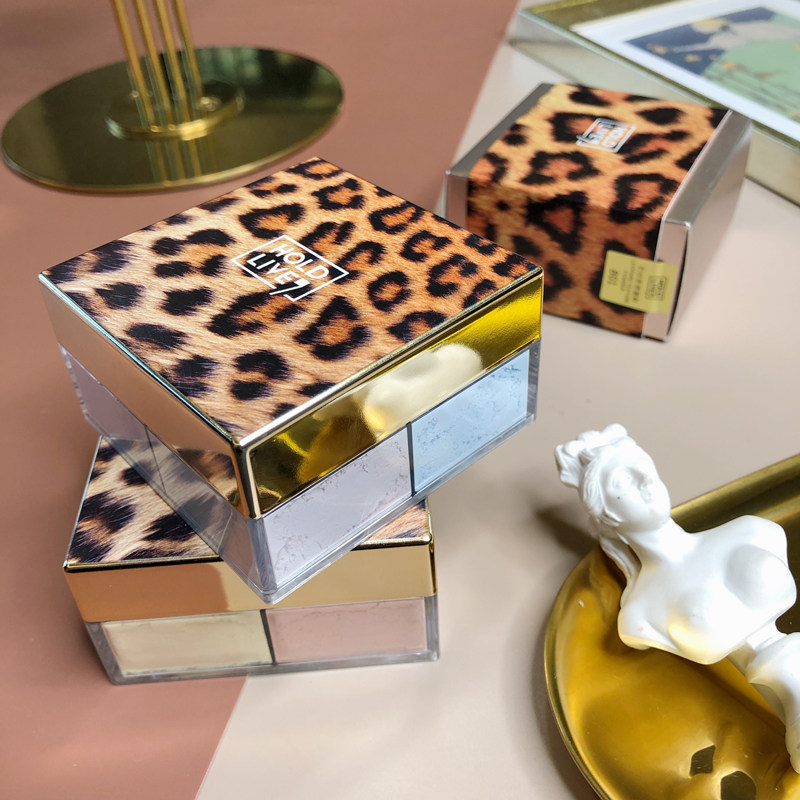 HOLD LIVE豹纹质感四宫格四色蜜粉定妆控油散粉轻薄持久平价国货在类目 彩妆/香水/美妆工具, 蜜粉/散粉中 - 来自Buy2taobao.com提供专业的淘宝代购服务