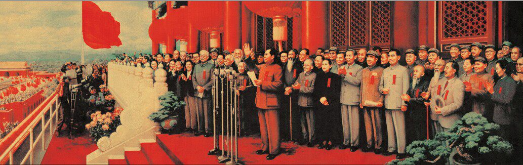 现代中式风印花套件客厅十字绣