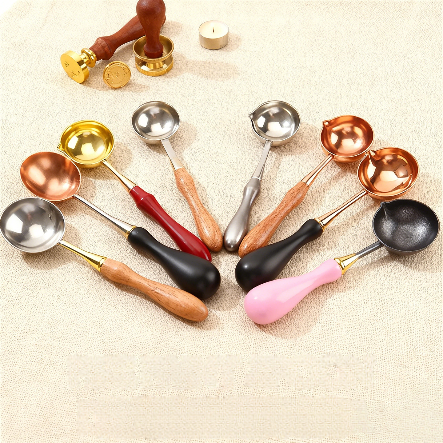 防烫加长火漆勺，火漆融化神器