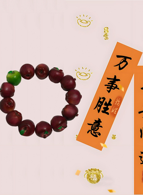 2026年新款苹果串珠手串