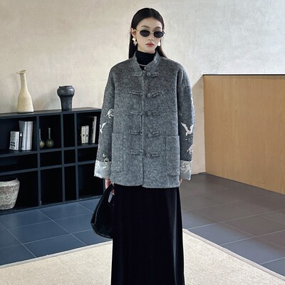 定制DI-SUI欧货2025秋冬新款大衣