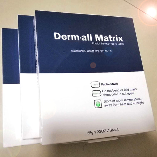 韩国DermallMatrix人皮面膜清洁