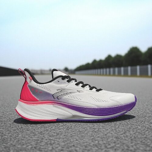 安踏火箭6代丨氮科技竞速跑步鞋男鞋减震网面透气运动鞋子