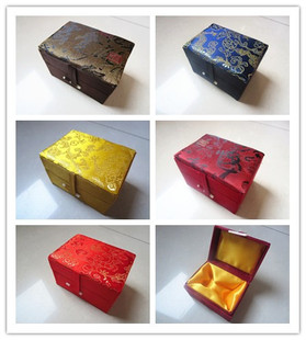 高档锦盒文玩核桃玛瑙项链挂件印章烟壶手把件佛牌手球礼品包装盒