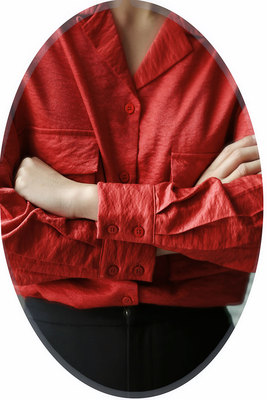 2022开门红新年战袍廓形长袖闪耀