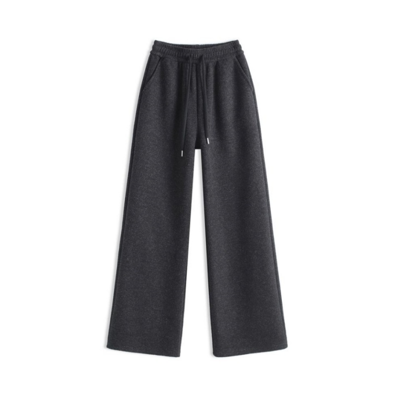 【云朵裤+运补】刺毛呢绒阔腿裤2025秋冬保暖窄版阔腿裤休闲裤