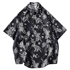 常年款春夏季风日系港风染色上衣宽松大码衬衫B370-CS11P35图片
