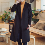 常年款秋冬季风刺绣毛呢大衣大码上衣外套B370-M905P135，男装毛呢大衣，电商B370-A