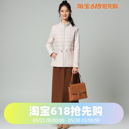 鹅绒短款羽绒服波司登