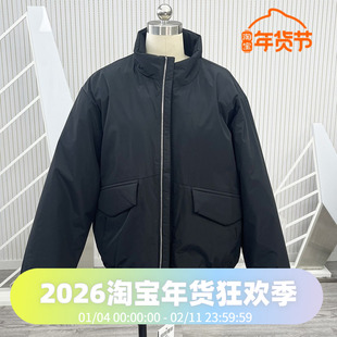 波司登秋冬立领时尚鹅绒短款工装飞行员夹克外套羽绒服