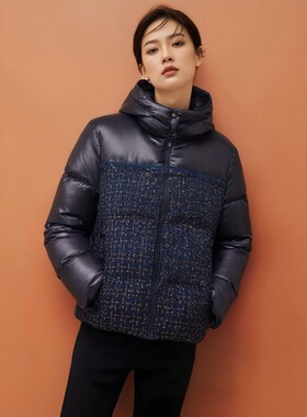 时尚鹅绒羽绒服波司登
