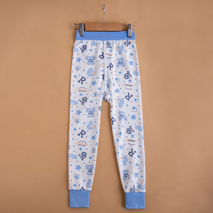 包邮儿童内衣纯全棉单裤中大童男女童单条秋裤棉毛裤衬裤睡裤打底