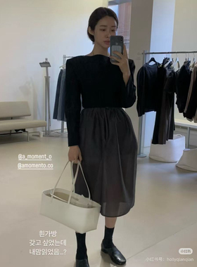 a momento 2025冬款时尚气质半身裙