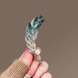 奥特莱斯品牌折扣撤柜清仓捡漏水晶麦穗可做坠胸针outlets女配饰