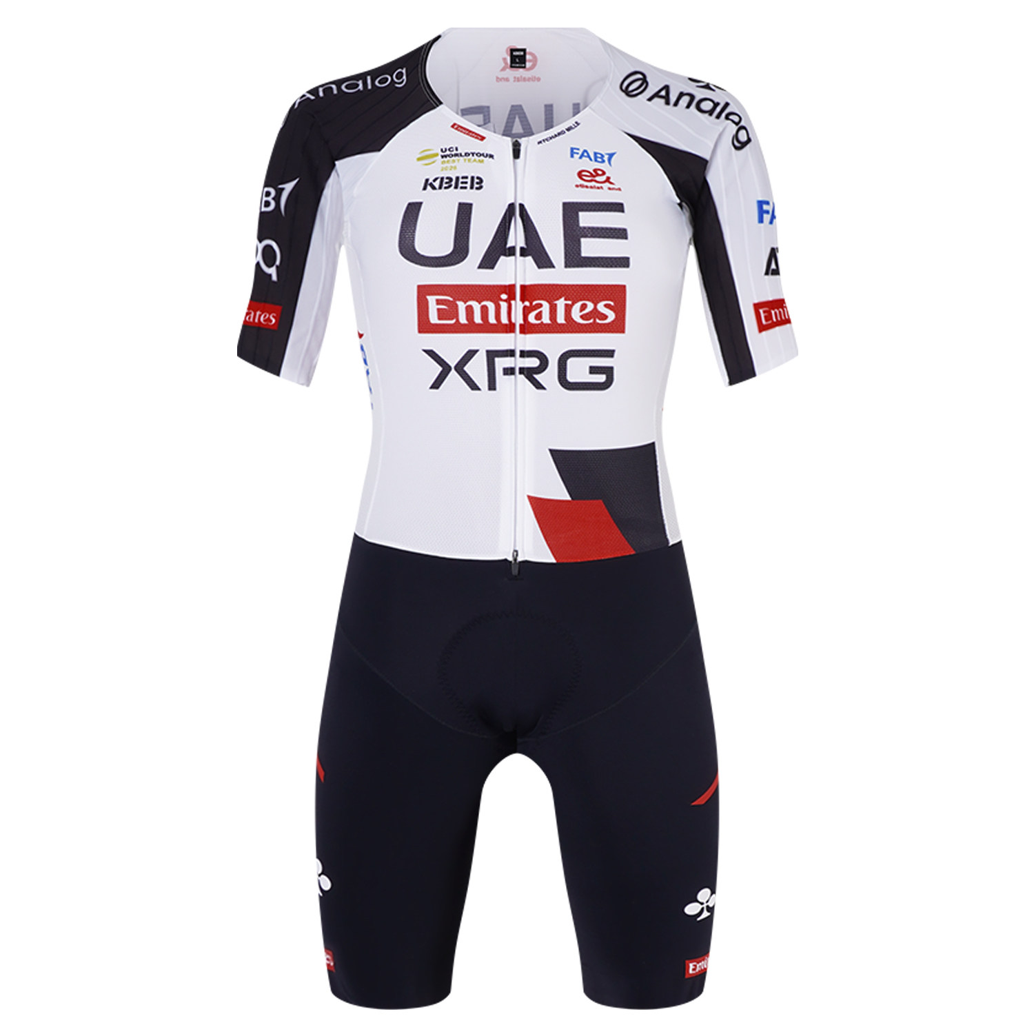 波加查UAE连体骑行服2026双开拉链(竞技版型,尺码偏小)