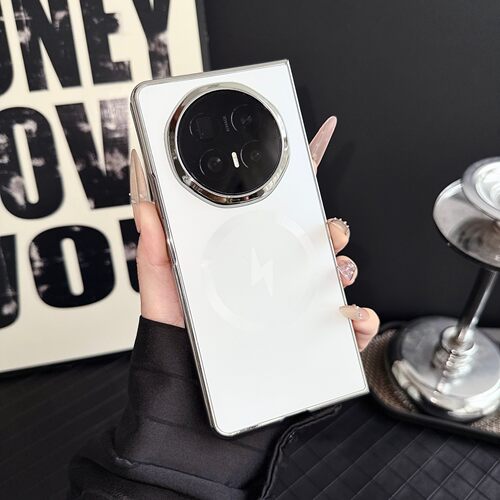 荣耀折叠磁吸透明全包镜头保护壳