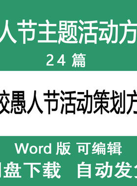 学校学生愚人节活动策划方案范文 企业员工庆祝愚人节活动预案