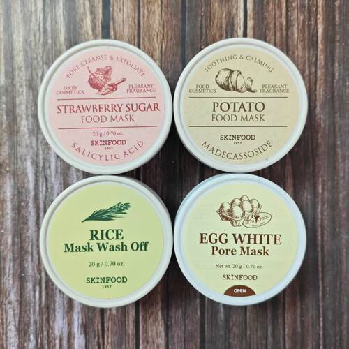 Skin Food/思亲肤中样涂抹式面膜补水提亮深层清洁收缩毛孔