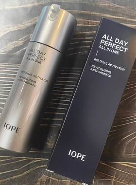 韩国iope艾诺碧男士水乳精华三合一保湿控油滋润多效焕能乳