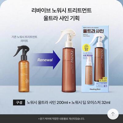 Healing Bird 免洗精华头发护发喷雾 修护受损柔顺护理