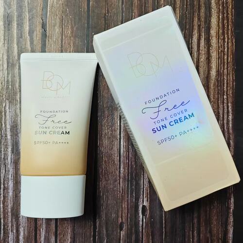BOM/碧波曼黄胖子防晒粉底液素颜霜轻薄透亮持妆服帖水润