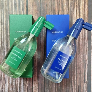 韩国Aromatica爱露梦迷迭香茶树生fa头皮精华改善掉发强韧发根