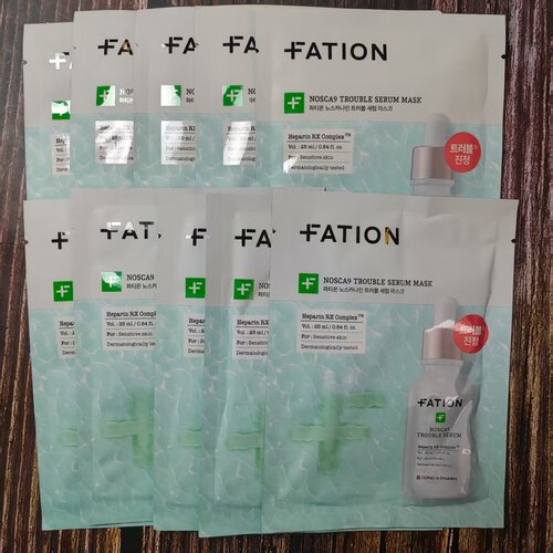 Fation/梵蒂爱豆豆精华面膜镇静改善泛红敏感肌豆印舒缓修护