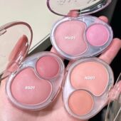 新品 fwee双色双拼色腮红持久显色上脸柔雾感土豆泥质地