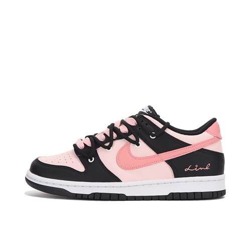 【定制球鞋】Nike Dunk CW1590-100 (Team59-女款黑粉字母六)
