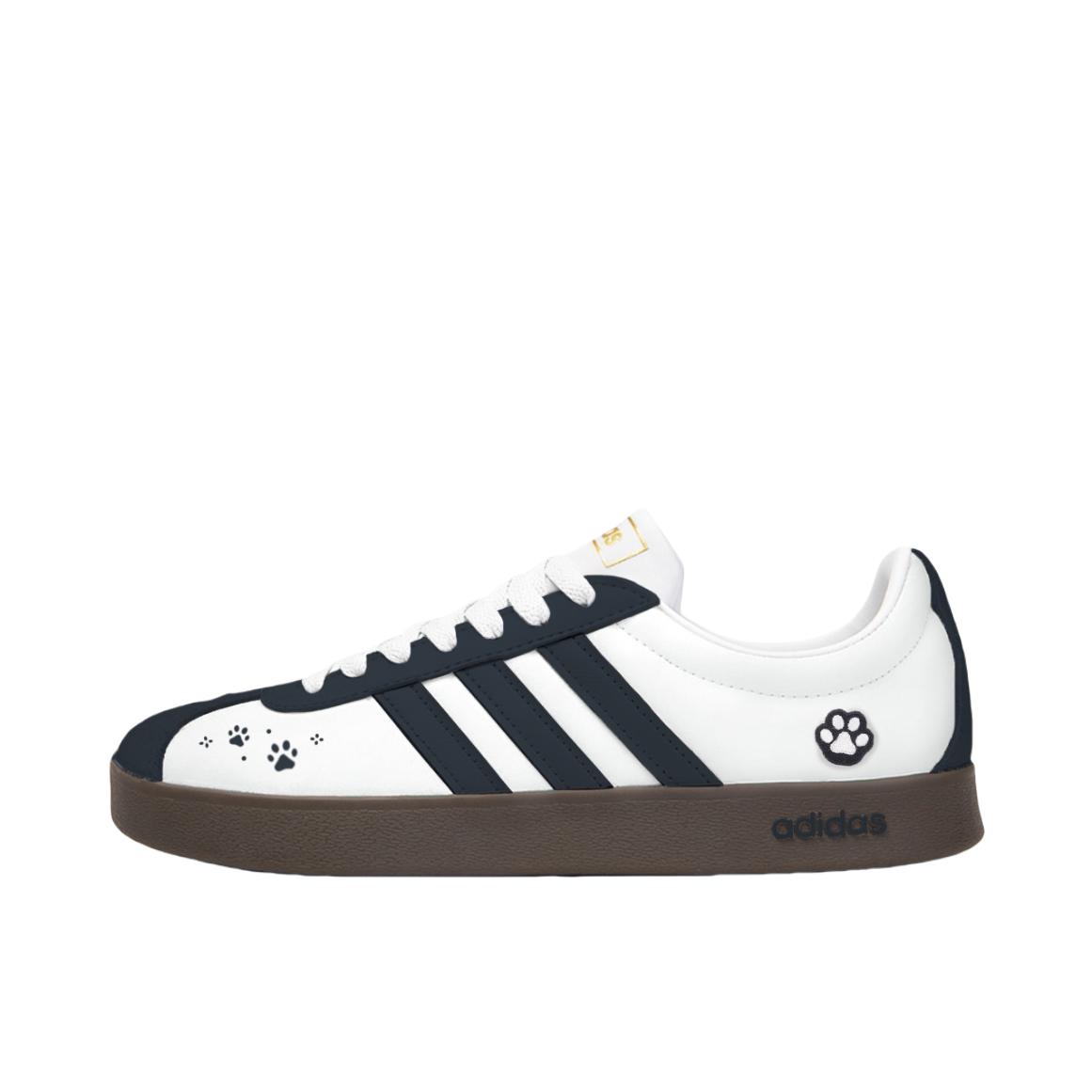 【定制球鞋】Adidas neo VL Court 2.0 adidas 萌爪小黑
