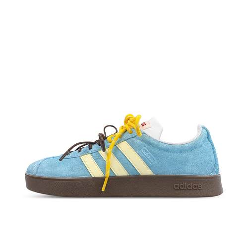 【定制球鞋】adidas neo Vl Court  (Team116-ad黄蓝双鞋带)
