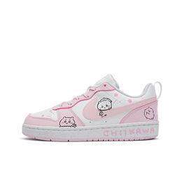 【定制球鞋】 Nike Court Borough (TeamI-女款可爱吉伊K粉白)
