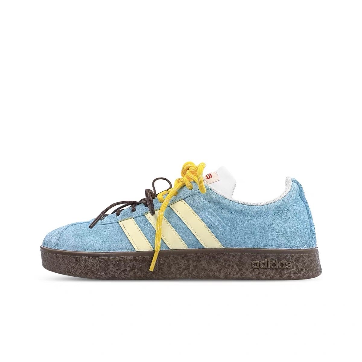 【定制球鞋】 adidas neo Vl Court 夏日沙滩 黄蓝双鞋带 HQ1802,运动鞋new,板鞋,淘宝优惠券,粉丝福利购,淘宝优惠卷