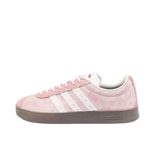 【定制球鞋】adidas neo VL Court HQ1802 （TEAM742-粉蕾丝）