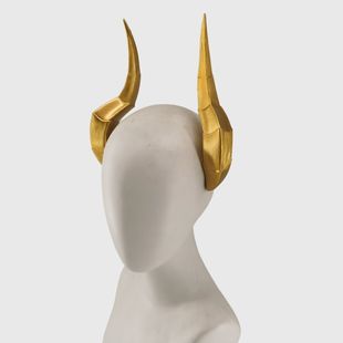 适用于超自然行动组逍遥角cosplay 逍遥角头饰cos道具3d帅气