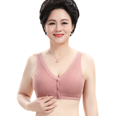 北极绒女士妈妈背心式无钢圈文胸