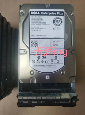 DELL SC康贝存储硬盘 600G 15K 3.5 SAS 02R3X ST3600057SS