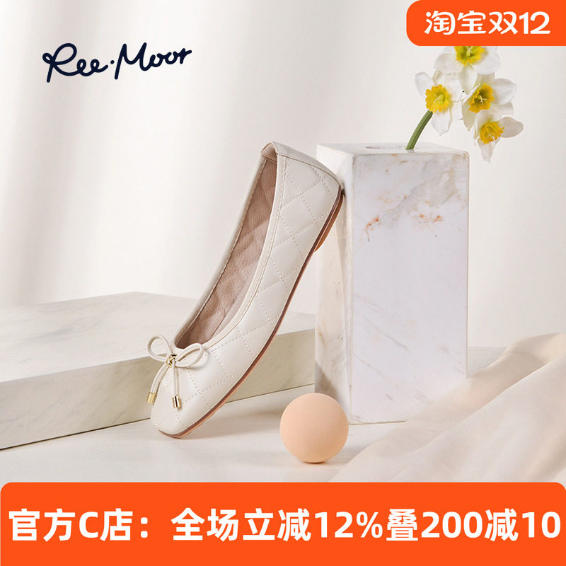 REEMOOR单鞋芭蕾鞋蛋卷睿慕软底