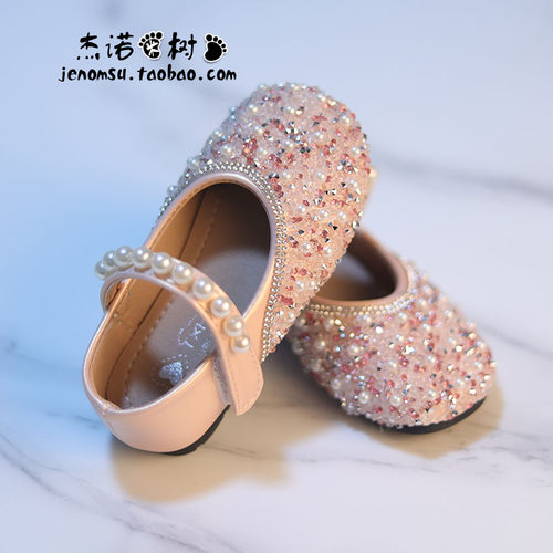 网红爆款女童爱莎公主鞋