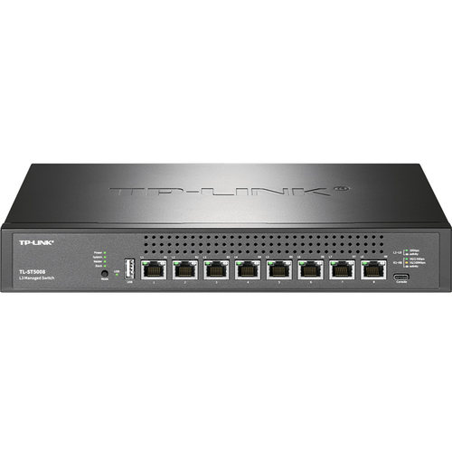 TP-LINK 全万兆8口/12口三层网管交换机  TL-ST5008/TL-ST5012
